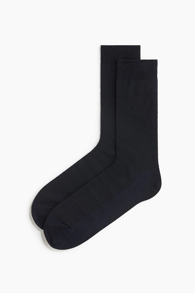 Chaussettes en piqué