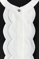 Bib-Front Dress