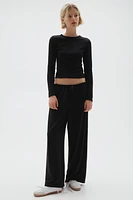 Jersey Drawstring Pants