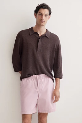 Short classique en toile