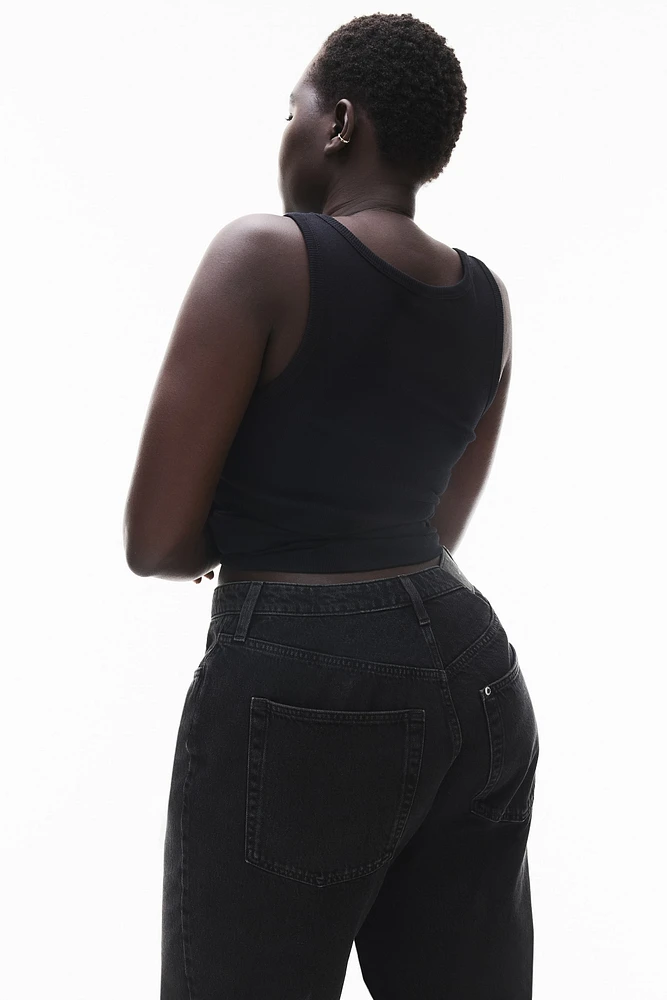 Curvy Fit Wide Ultra High Jeans