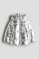 Shimmery Puffer Jacket