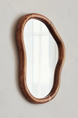 Large Mango Wood Mirror