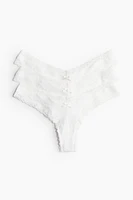 3-pack Cotton Brazilian Briefs