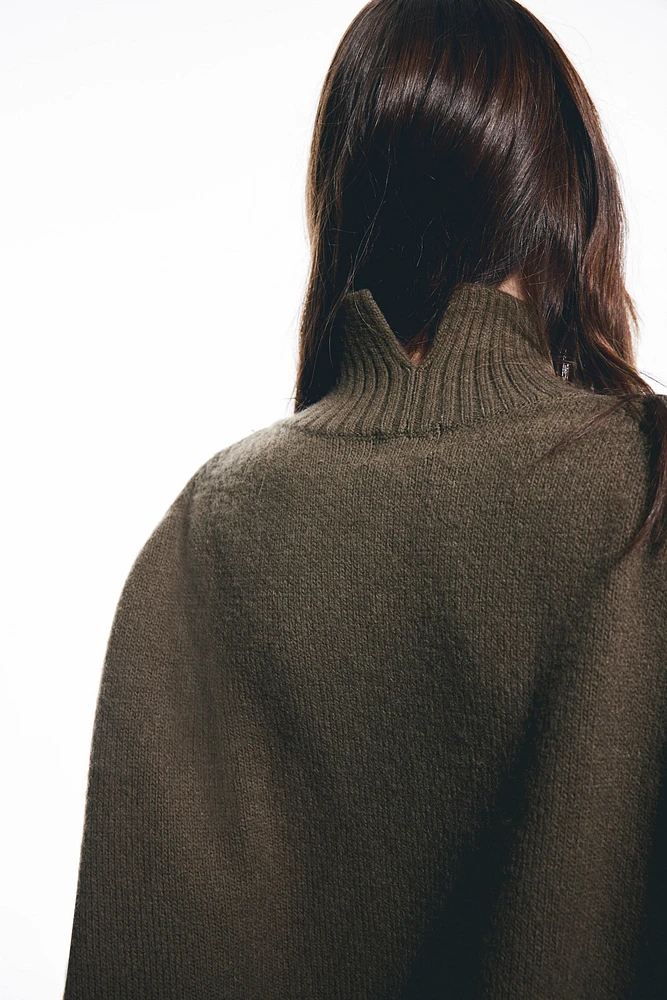 Oversized Turtleneck Sweater