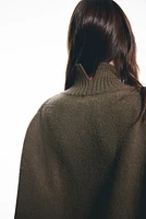Oversized Turtleneck Sweater