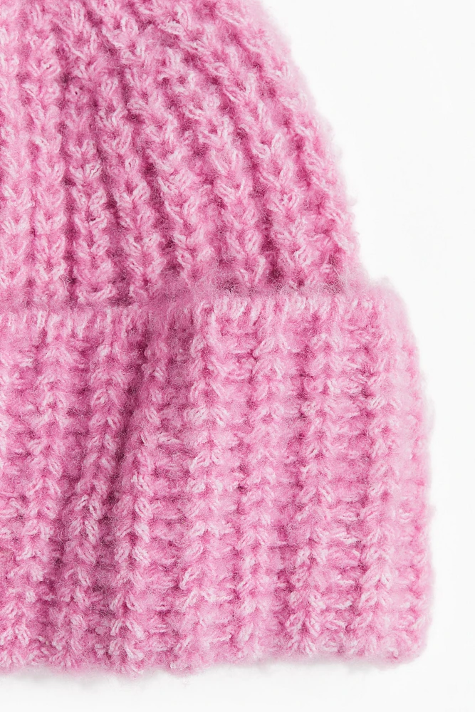 Rib-Knit Beanie