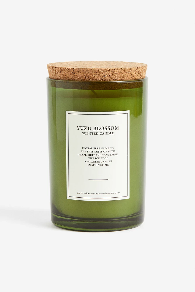Grande bougie parfumée