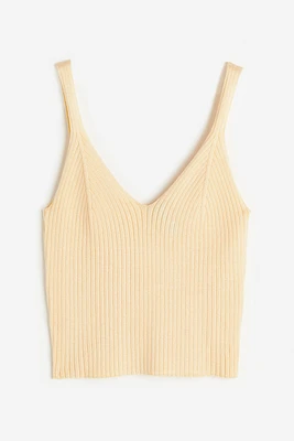 Rib-knit Tank Top