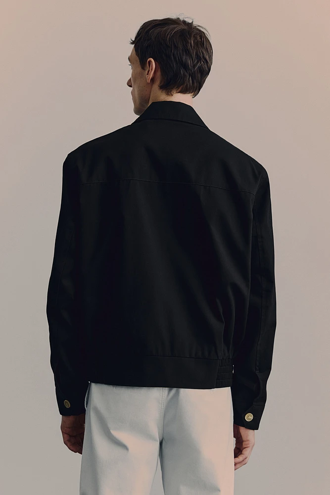 Regular Fit Twill Jacket