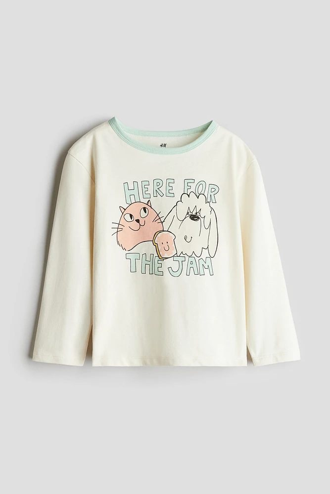 Printed Cotton Top