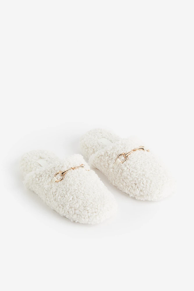 Horsebit-detail Slippers