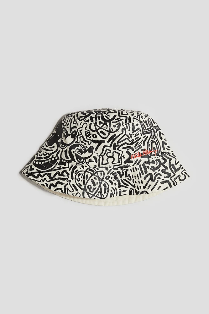 Printed Twill Bucket Hat