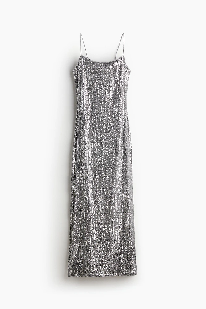 Tie-Detail Slip Dress