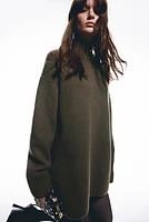 Oversized Turtleneck Sweater