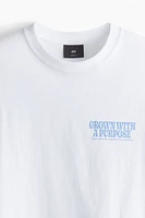T-shirt imprimé Coupe Flottante