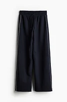 Track Pants with Piping