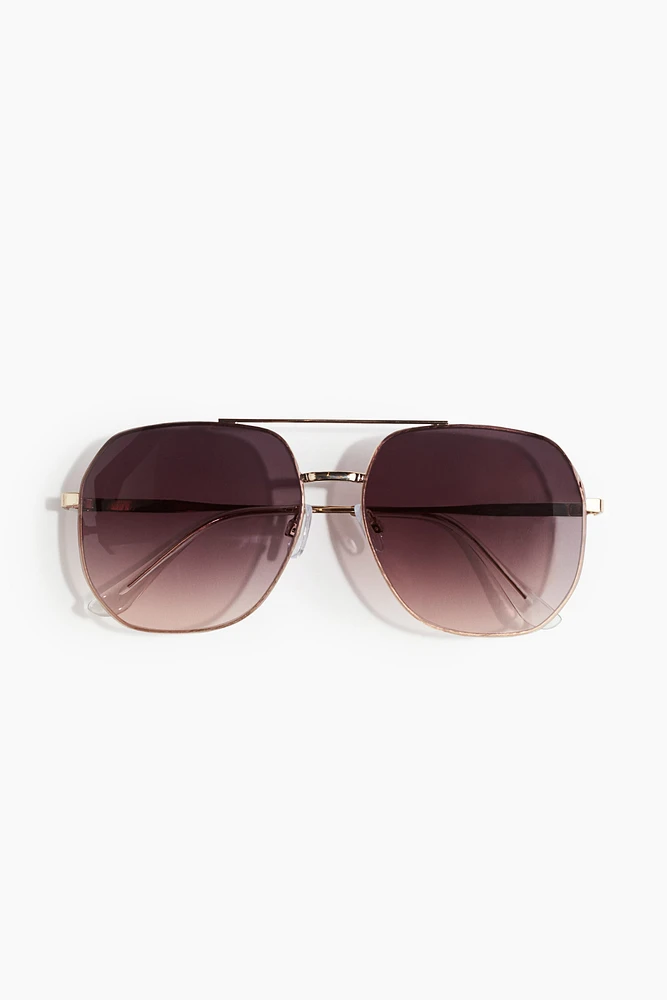 Lunettes de soleil de style aviateur