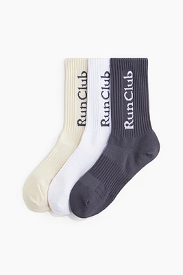 Lot de 3 paires chaussettes sport DryMove🅪