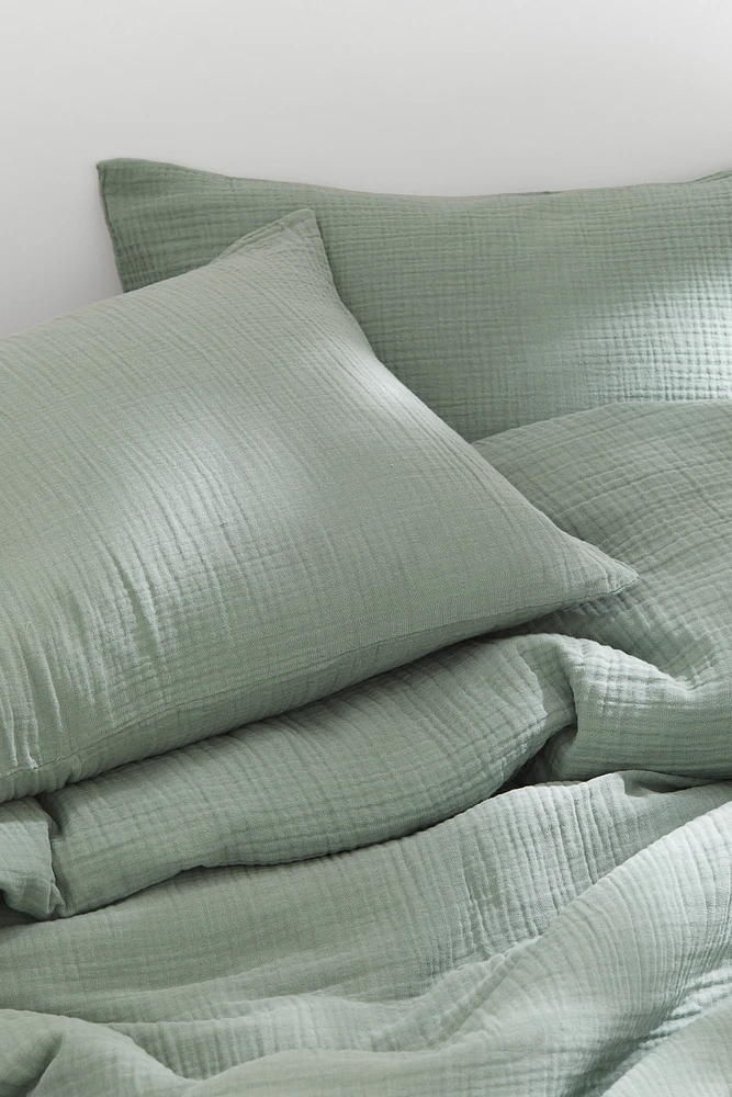 Muslin King/Queen Duvet Cover Set
