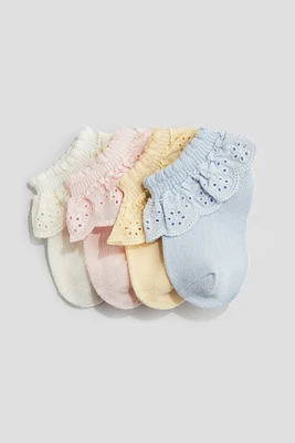 Lot de 4 paires chaussettes sans tige