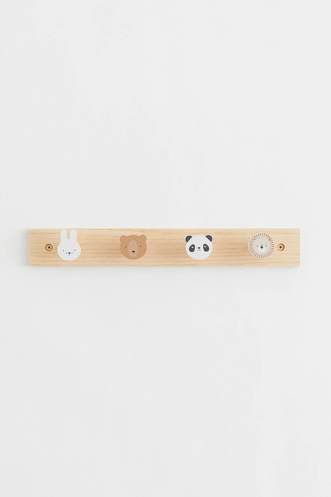 Wooden Wall Hanger Rack