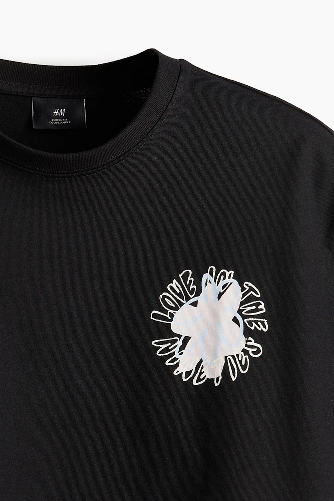 Loose Fit Printed T-shirt