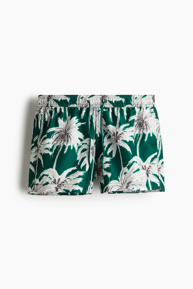 Patterned Swim Shorts