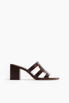 Block-heeled Sandals