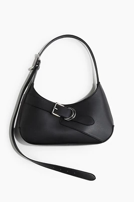 Strap-Detail Shoulder Bag