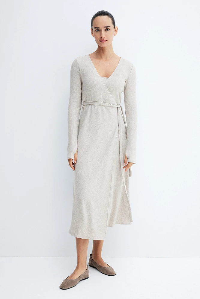 MAMA Nursing Wrap Dress