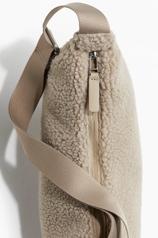 Teddy Fleece Crossbody Bag