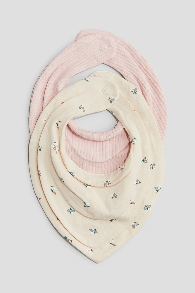 Lot de 2 foulards avec doublure en éponge