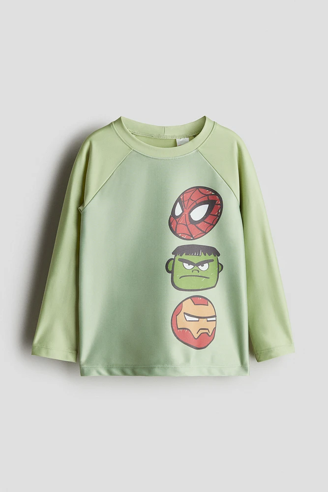 T-shirt de bain imprimé FPS 50