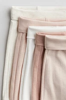 5-pack Foldover-Waist Pants