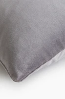 Housse de coussin en velours