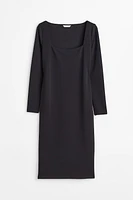 H&M+ Square-neck Dress