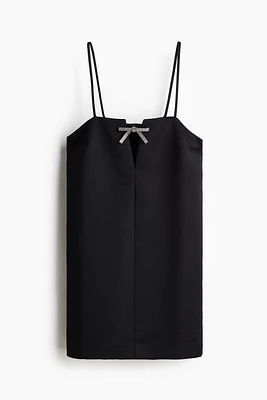 Bow-Detail Strappy Dress