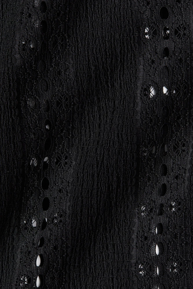 Lace Jersey Pants