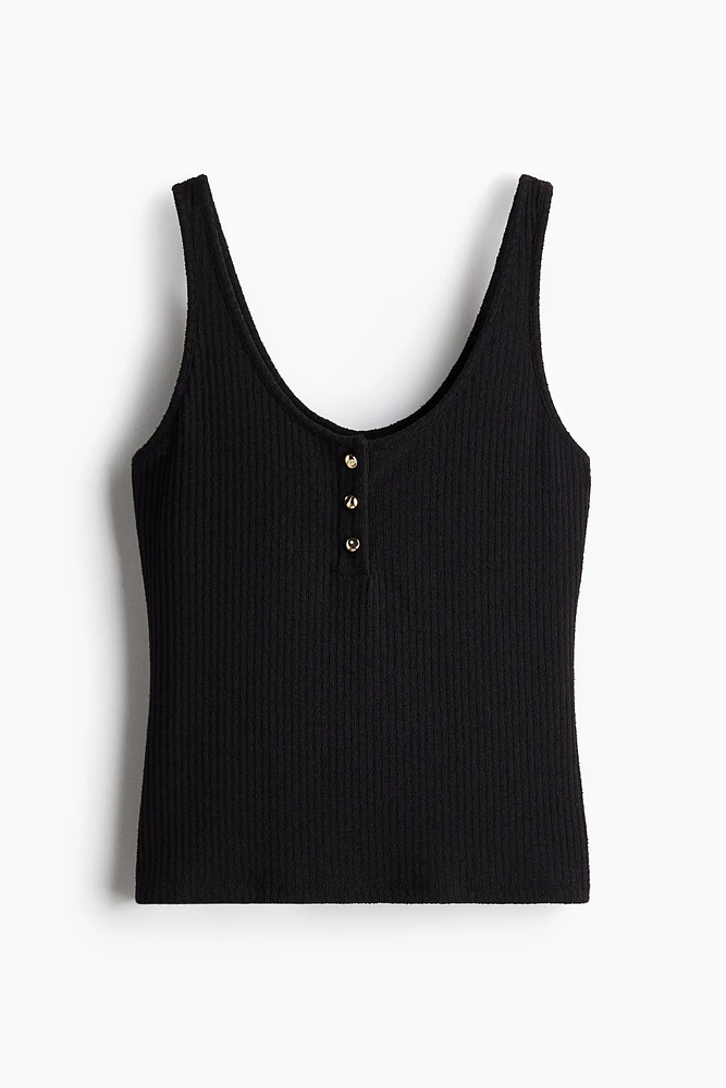 Rib-Knit Tank Top