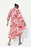 Tiered Midi Dress