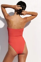 Maillot de bain bandeau coussiné
