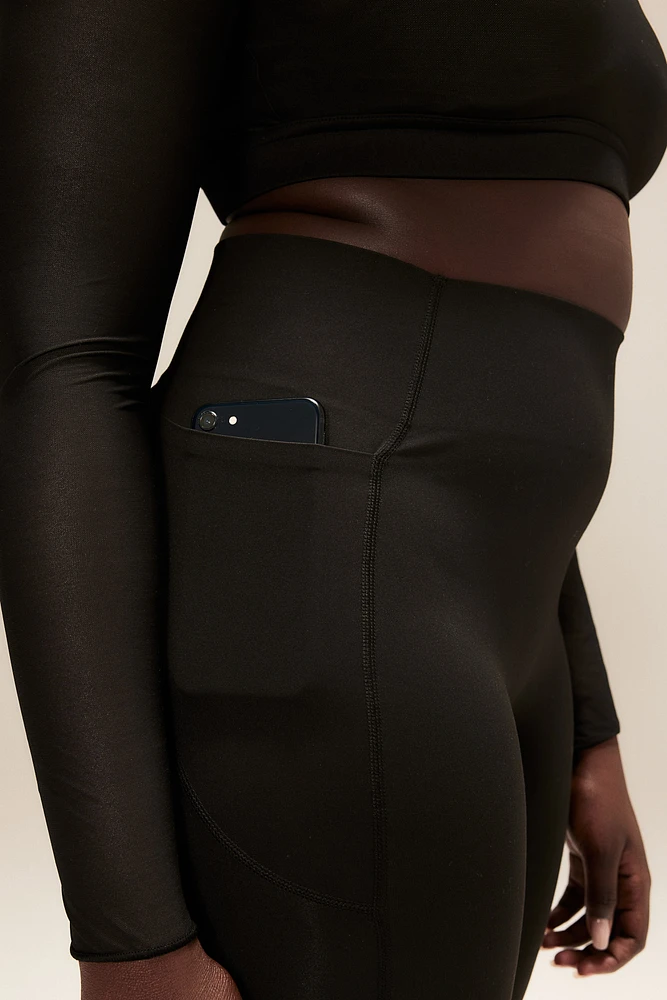 Pocket-Detail Sports Leggings ShapeMove™