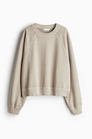 Washed Cotton Sweatshirt