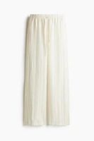 Linen-Blend Pants