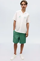 Cotton Twill Shorts