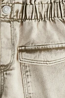 Short Coupe Flottante en denim