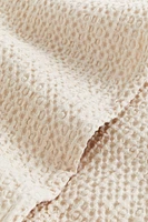 Waffled Cotton Throw