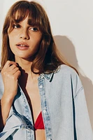 Oversized Denim Shirt