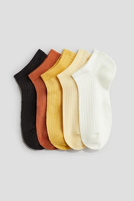 Lot de 5 paires chaussettes invisibles
